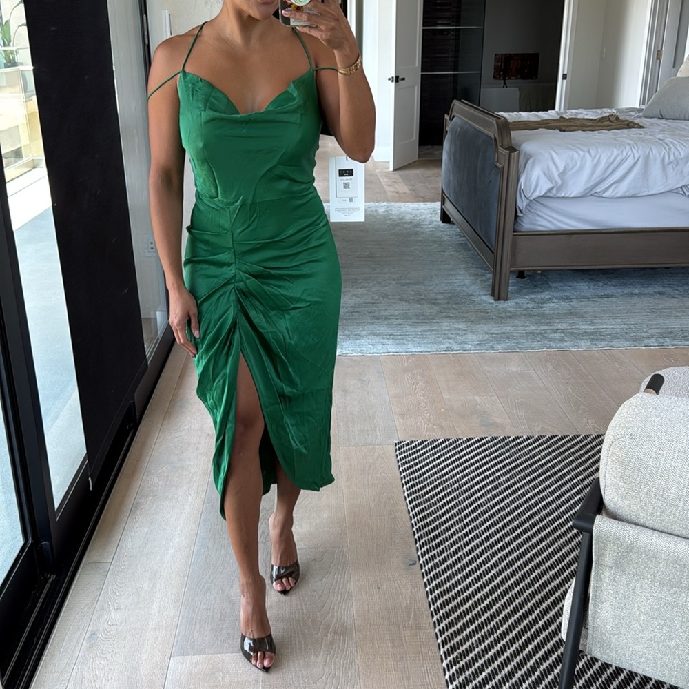 AGGI Green Dress